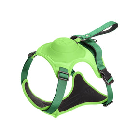 Retractable Dog Harness & Leash Set with Adjustable Straps – Retrako™