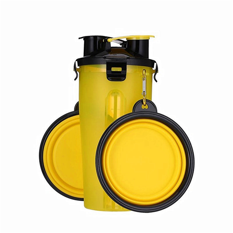 3-Piece Pet Feeding Kit with Portable Water & Food Bottle – Muncho™