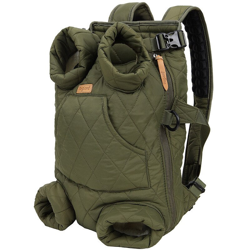 Kangaroo Pet Carrier Backpack with Front Pocket & Hood – Trelune™