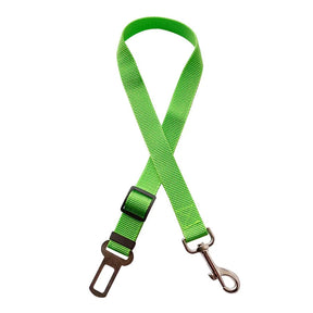 Adjustable Pet Car Seat Belt & Leash – Dual-Function Safety Strap – TetherPaw™