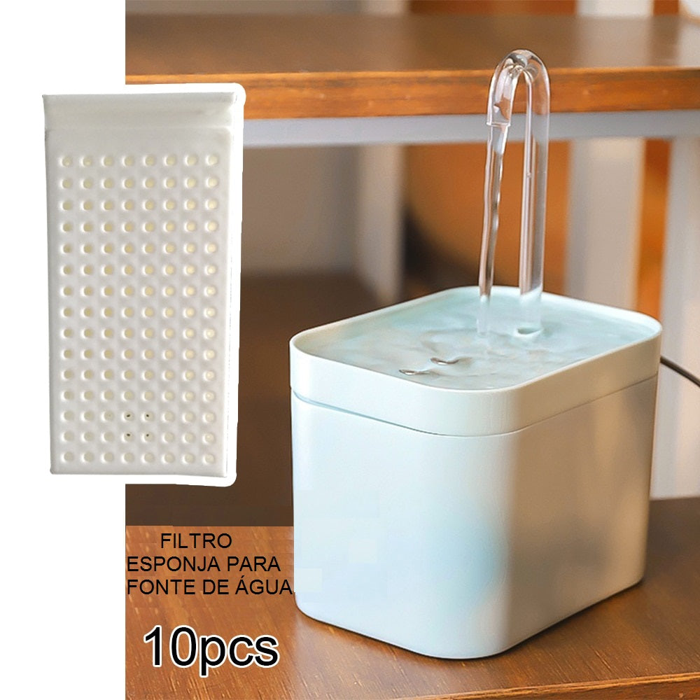 Sponge Filter Replacement for Pet Water Fountain – 10-Piece Pack – Sporra™
