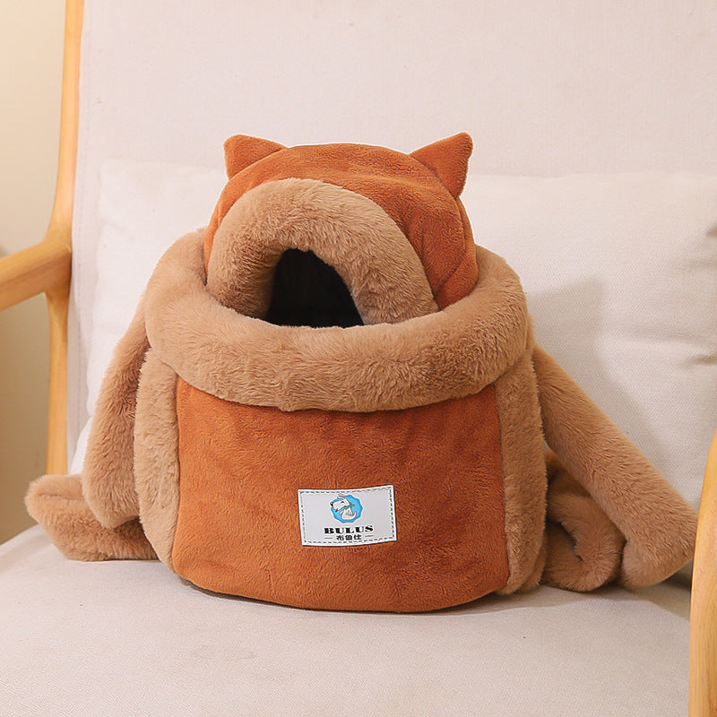Kangaroo Pouch Pet Carrier with Hood for Dogs & Cats – Snugroo™