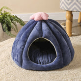 Flower-Shaped Pet Bed with Removable Cushion – CactusBloom™