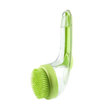 Pet Bath Massage Brush with Shampoo Dispenser – Scrubwyn™
