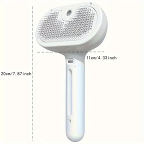 Self-Cleaning Steam Spray Pet Grooming Brush for Dogs & Cats – Furmist™