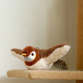 Rechargeable Interactive Bird Toy with Catnip for Cats – Chirvo™