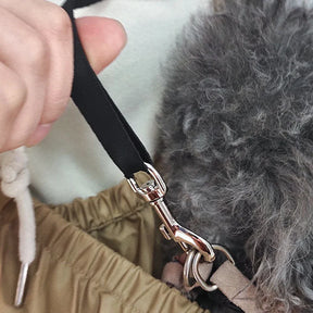Side Sling Pet Carrier Bag with Safety Hook Leash – Sidra™