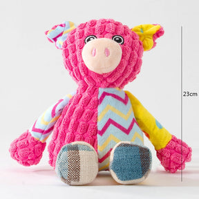 Plush Animal Squeaky Chew Toy for Dogs & Cats – Wumble™