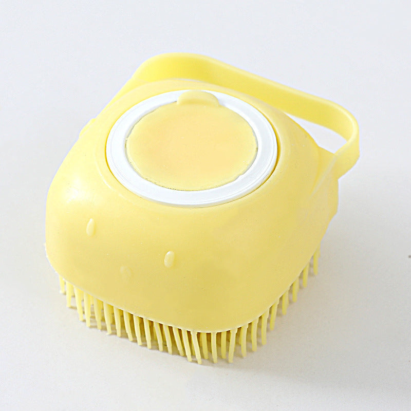 Silicone Bath Massaging Shampoo Brush for Pets – Lathero™