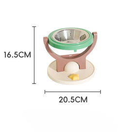 Elevated Adjustable 2-in-1 Pet Bowl for Dogs & Cats – Ombra™
