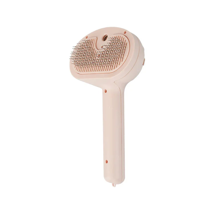 Self-Cleaning Steam Spray Pet Grooming Brush for Dogs & Cats – Furmist™