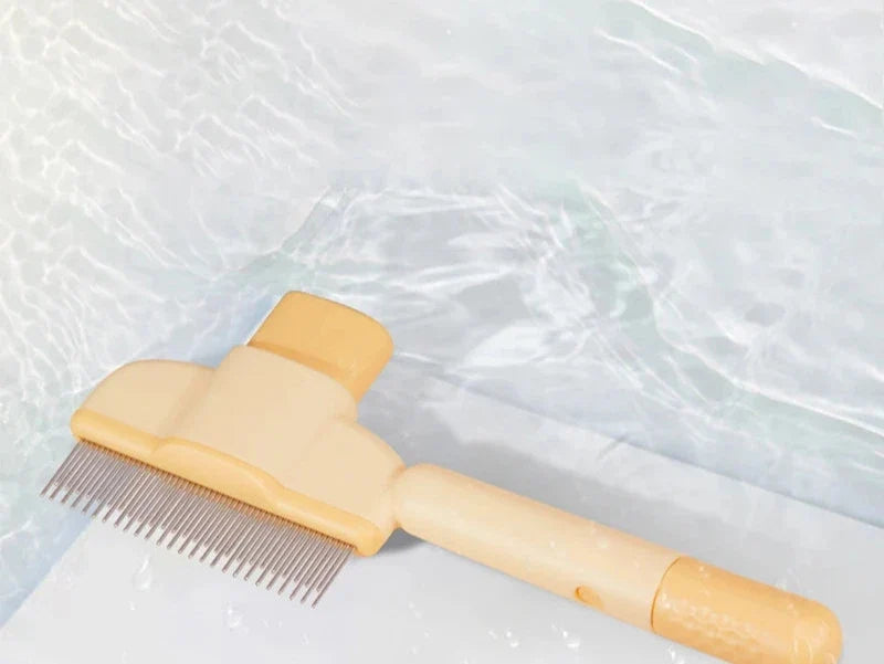 Self-Cleaning Slicker Brush for Dogs & Cats – ClickClean™
