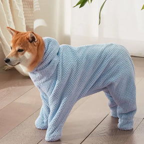 Absorbent Pet Bathrobe Towel, Quick-Dry Coral Fleece – Toweza™