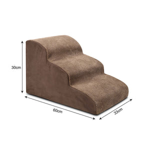 Non-Slip Memory Foam Pet Stairs for Dogs & Cats – Klimbo™