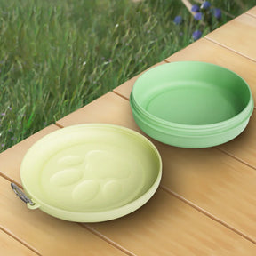 Portable Pet Food Bowl with Carry Hook – Kibblo™