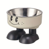 Elevated Stainless Steel Pet Bowl with Non-Slip Stand – Raiselle™