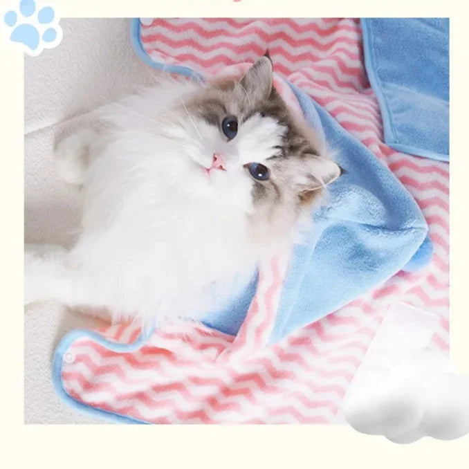 Ultra-Absorbent Pet Bath Towel, Sizes XS to XL, for Dogs & Cats – Sorbex™