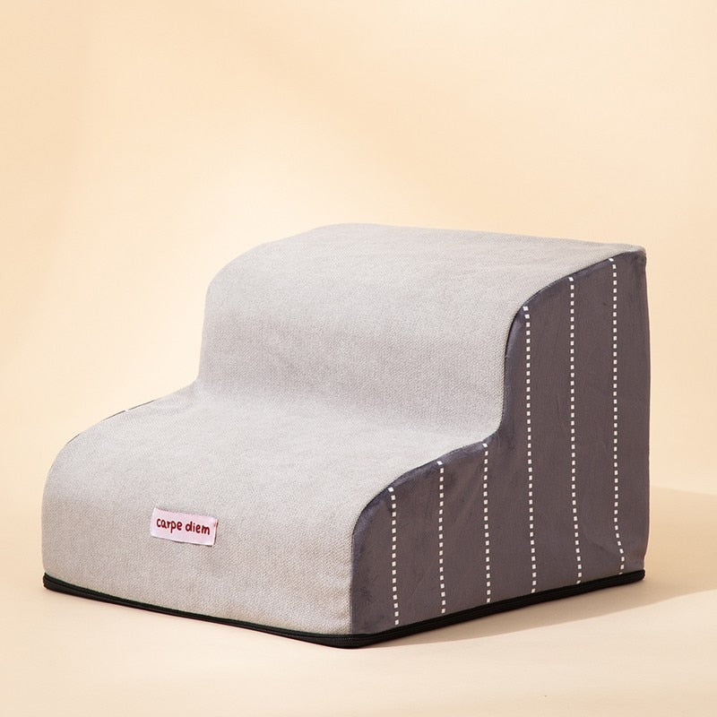 Non-Slip Foam Pet Stairs for Dogs & Cats – Steppaw™