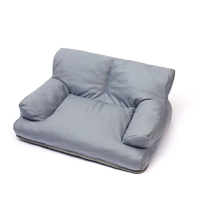 Pet Sofa Bed with Removable Cover & Non-Slip Base – HavenLuxe™