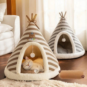 Oxford Polyester Pet Tent Bed in 4 Sizes – NookHaven™