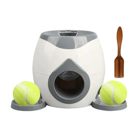 Automatic Ball Launcher & Treat-Dispensing Pet Toy – Flingo™