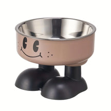 Elevated Stainless Steel Pet Bowl with Non-Slip Stand – Raiselle™
