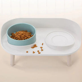 Elevated Double Pet Bowl Set with Stand – Sturdis™