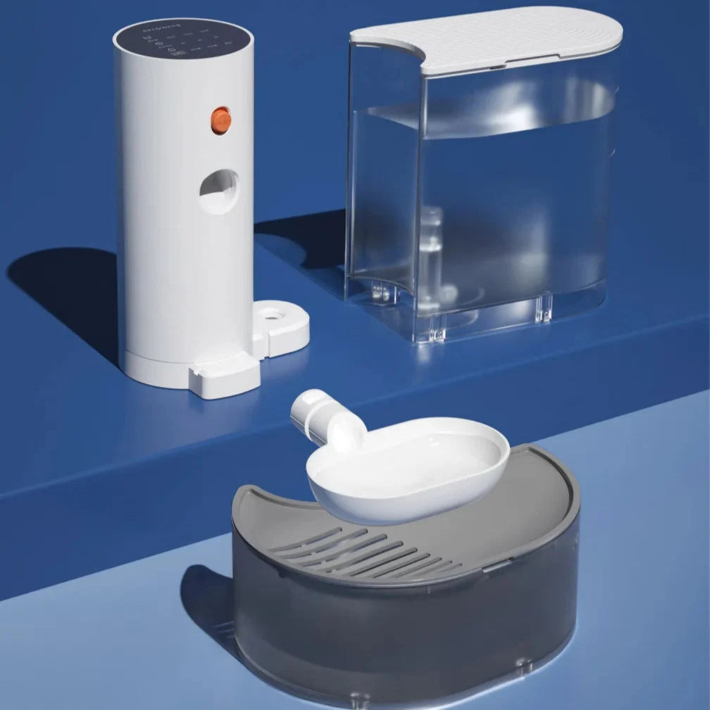 Automatic Pet Water Fountain with Smart Recharge – Flowvia™