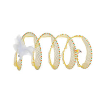 Cat Tunnel Toy with Spring Steel Frame & Elastic Mesh – SpringPounce™