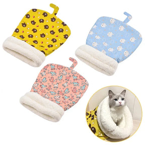 Waterproof Plush Pet Sleeping Bag Bed for Small & Medium Dogs & Cats – SnugglePouch™