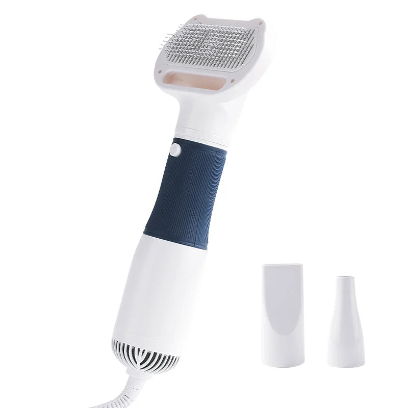3-in-1 Pet Hair Dryer with Interchangeable Brush Heads – Drynn™