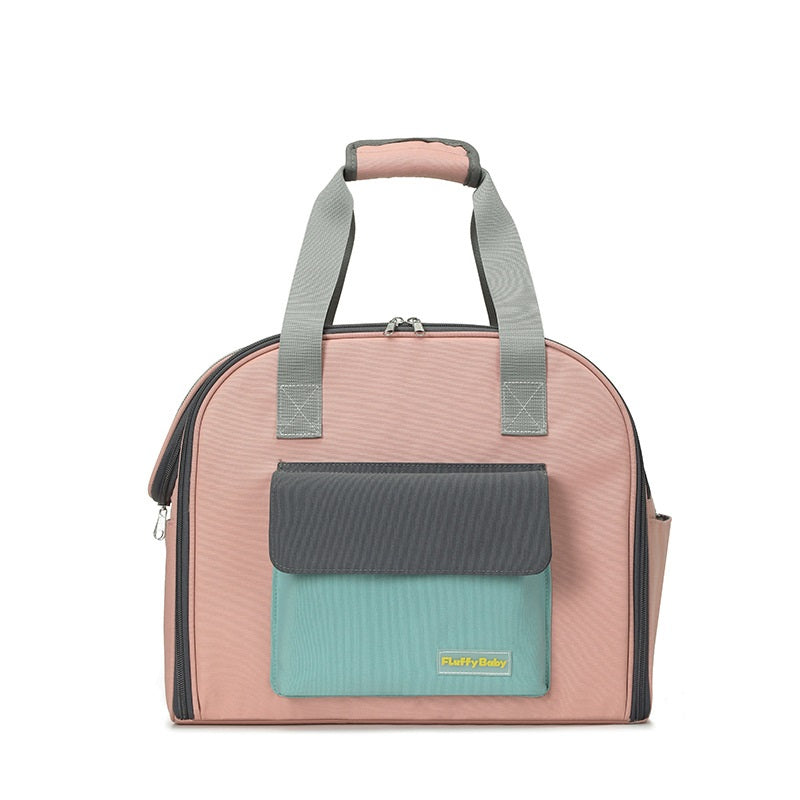 Expandable Pet Carrier Bag with Breathable Mesh Top – Zunta™