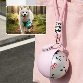 Portable Stainless Steel Pet Water Bottle with Foldable Bowl – Fluvo™
