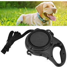 Retractable Dog Leash with Water Bottle & Waste Bag Dispenser – Roamly™