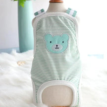 Cotton Diaper Onesie for Female Dogs with Urinary Incontinence – PawWrap™