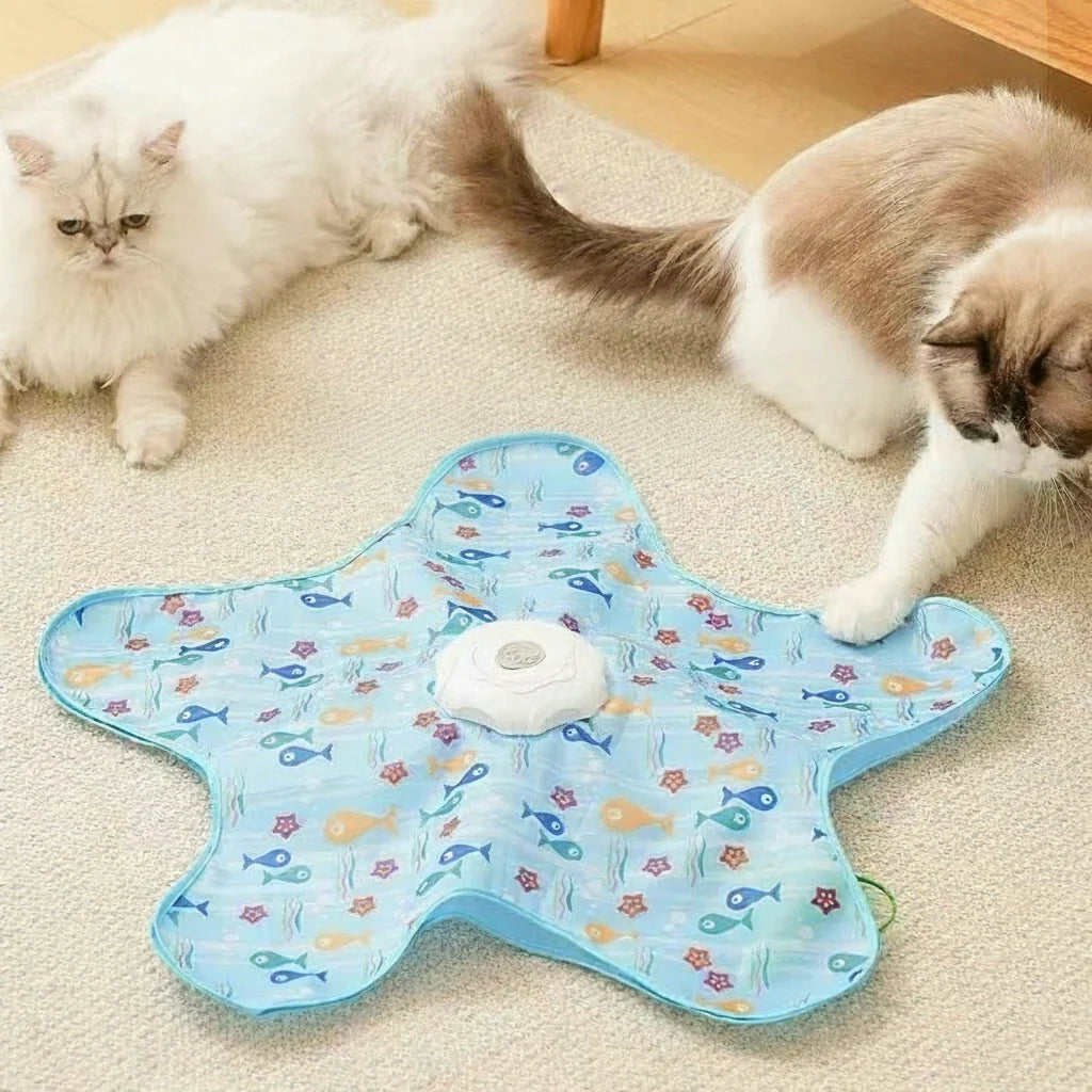 Interactive Rechargeable Motion Toy for Cats – Squigglo™