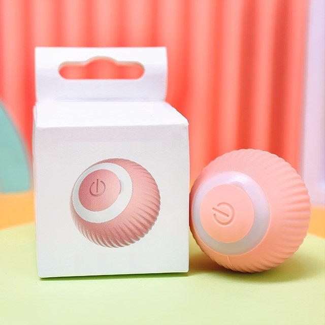 Self-Rolling Automatic Ball Pet Toy with USB Charging – Zumio™