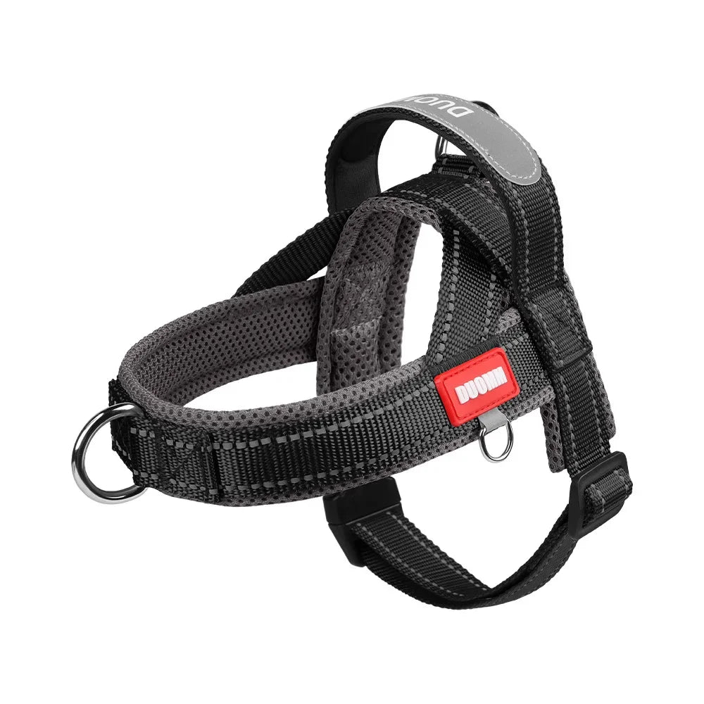 Soft Nylon Pet Chest Harness with Reflective Strip – Ondera™