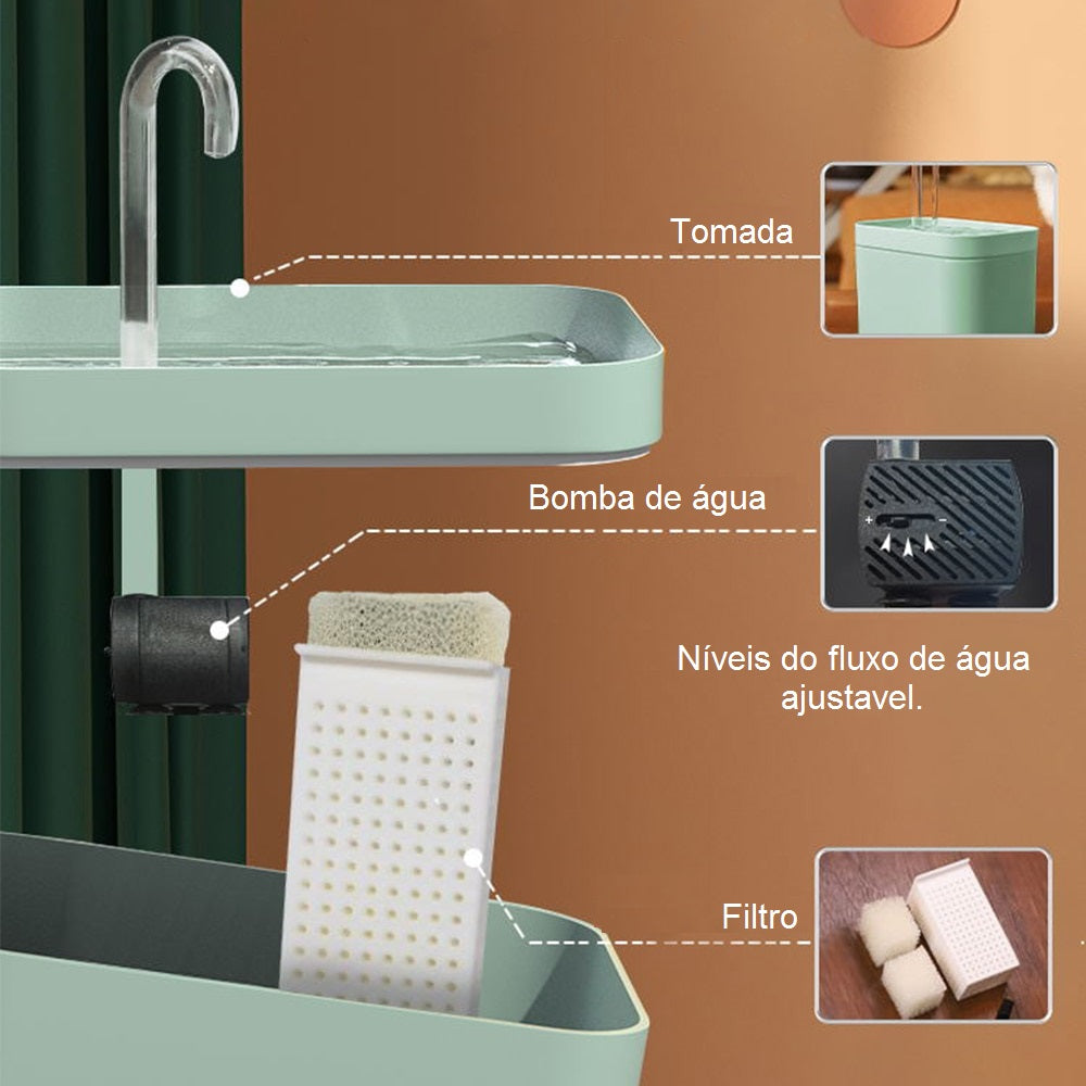 Automatic USB Pet Water Fountain with Filter – Clearwell™