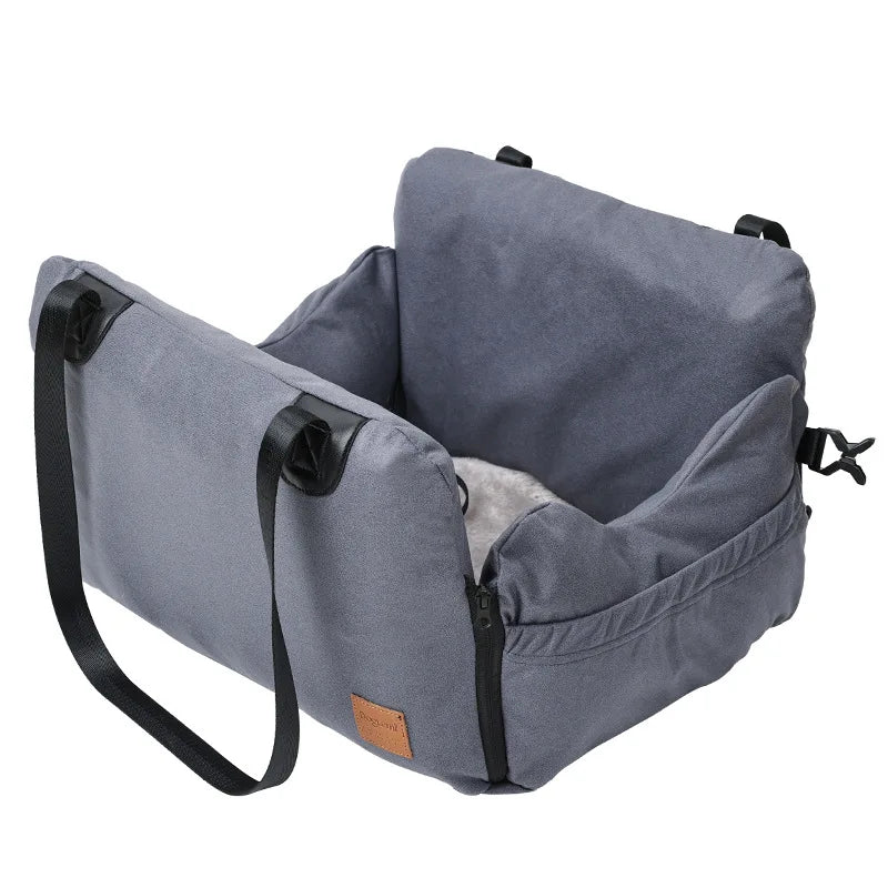 Multifunctional 3-in-1 Pet Car Seat, Bed & Carrier – Trailkin™