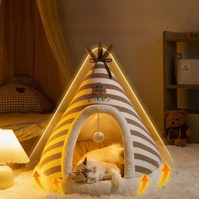 Oxford Polyester Pet Tent Bed in 4 Sizes – NookHaven™
