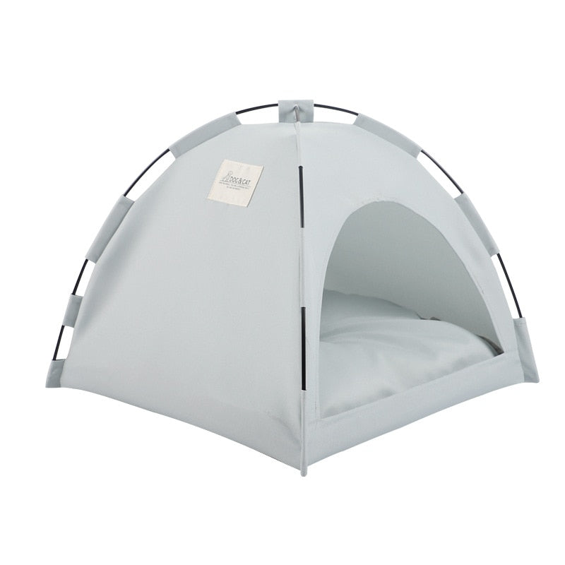 Breathable Pet Tent with Removable Cushion – CozyCamp™