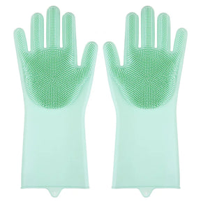 Silicone Pet Bathing Glove for Dogs & Cats – PawMitt™