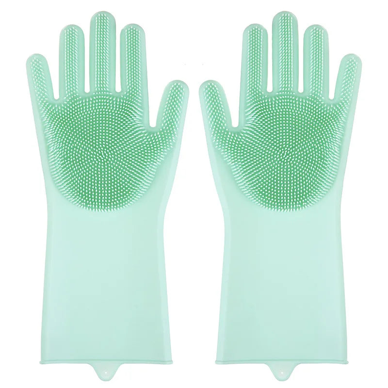 Silicone Pet Bathing Glove for Dogs & Cats – PawMitt™