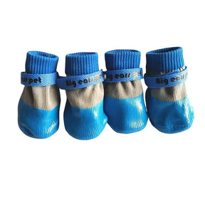 Waterproof Non-Slip Pet Socks with Adjustable Fit – PawShield™
