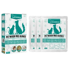 Waterless Pet Cleaning Gloves for Dogs & Cats, 6 PCS – Wipzo™