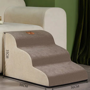 Memory Foam Pet Stairs for Beds & Sofas, 2 or 3 Steps – Rungo™