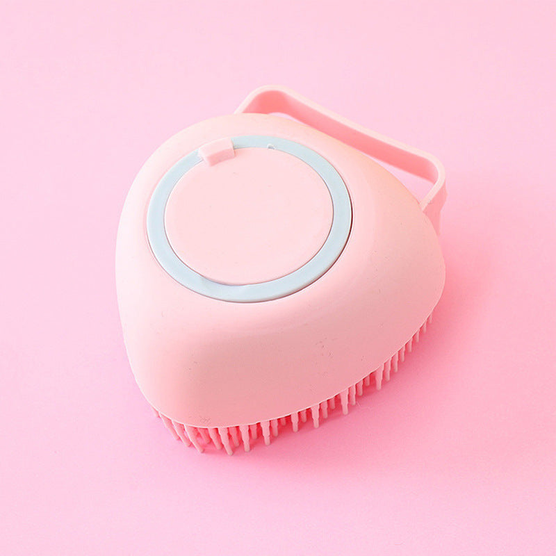 Silicone Bath Massaging Shampoo Brush for Pets – Lathero™