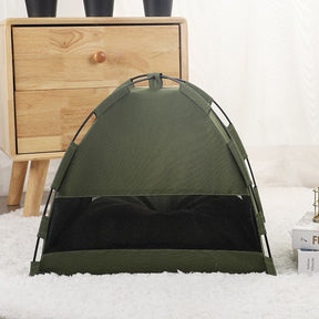 Breathable Pet Tent with Removable Cushion – CozyCamp™