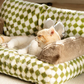 Pet Sofa Bed with Removable Cover & Pillow – Lilipit